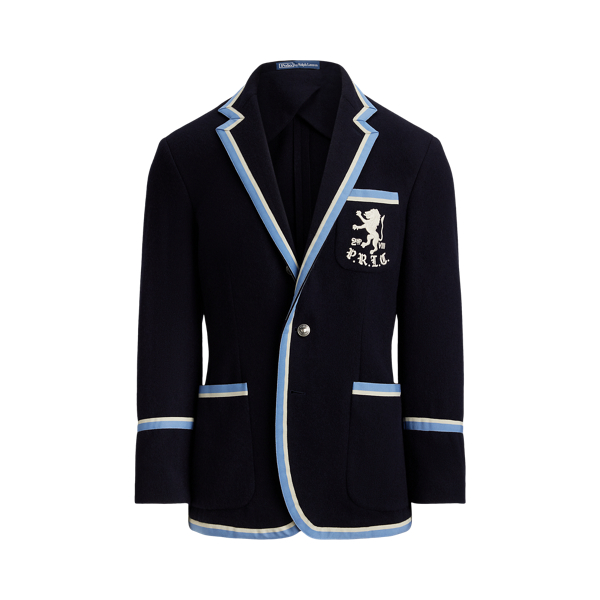 Ralph Lauren Polo Soft Cashmere Cricket Blazer In Blue