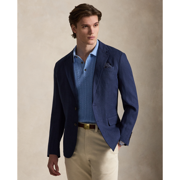 Polo Soft Modern Fit Linen-Blend Jacket