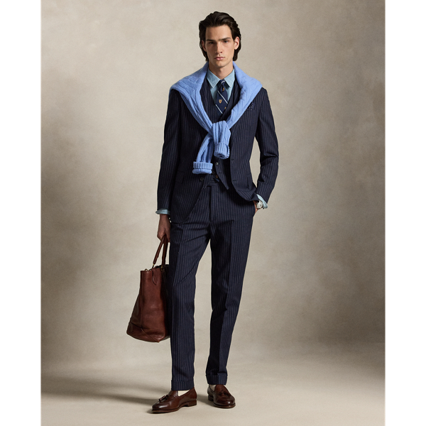 Polo Tailored Pinstripe 3-Piece Suit