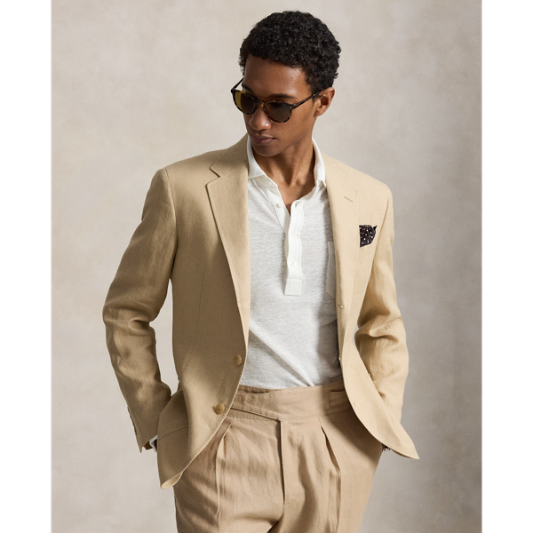 Polo Tailored Fit Linen Suit Jacket