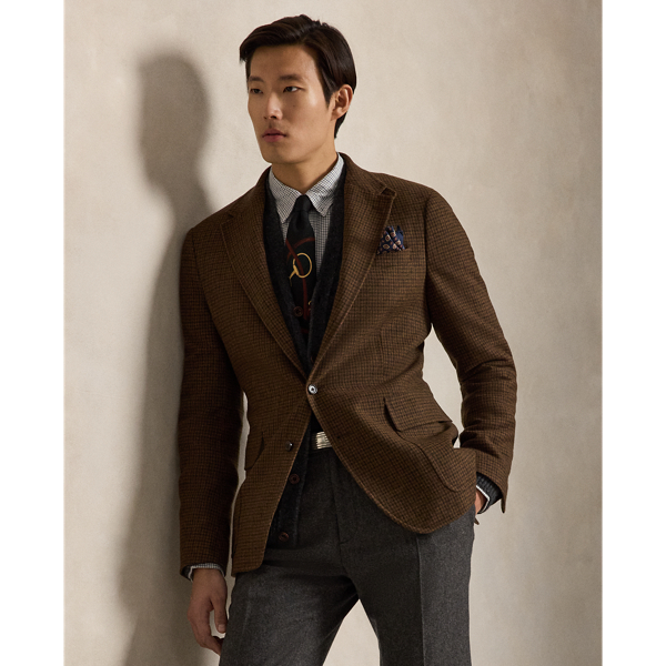 Polo Modern Fit Plaid Blazer
