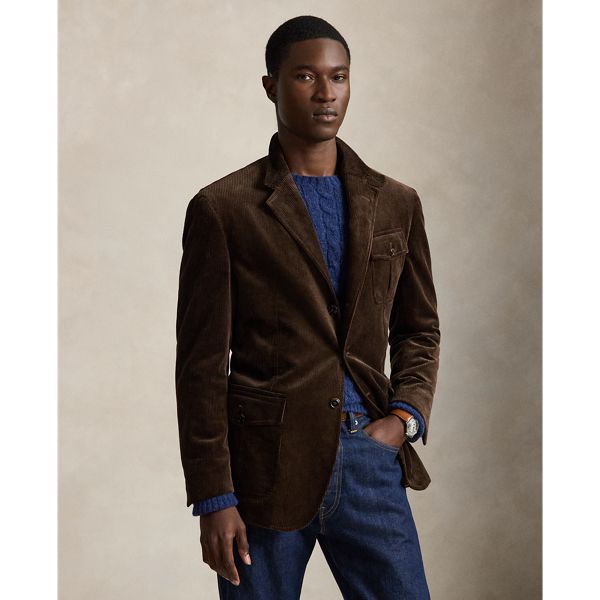 Polo Tailored Fit Corduroy Suit Jacket