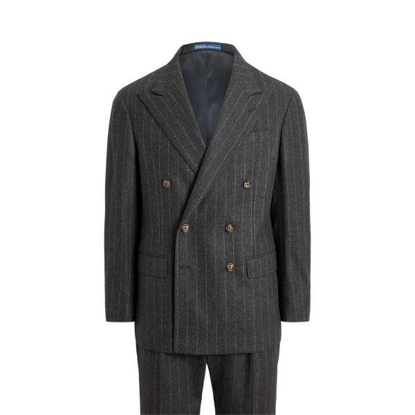Abito Polo Gessato in Lana Tailored-Fit - Ralph Lauren