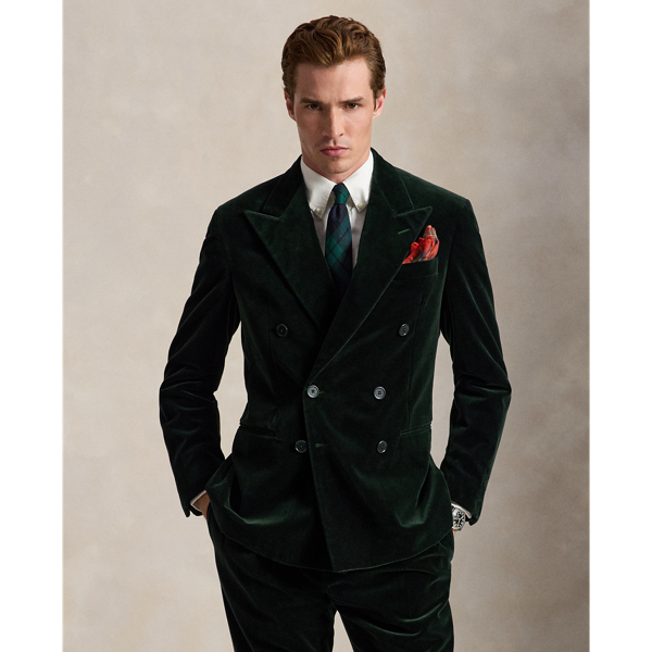 Polo Tailored Fit Velvet Suit Jacket