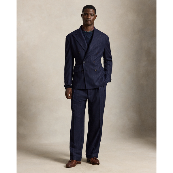 Heyworth Chalk-Stripe Flannel Suit