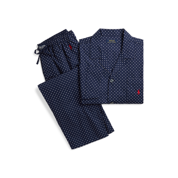 POLO RALPH LAUREN】ピン ドット コットン パジャマ セット | (ルーム 