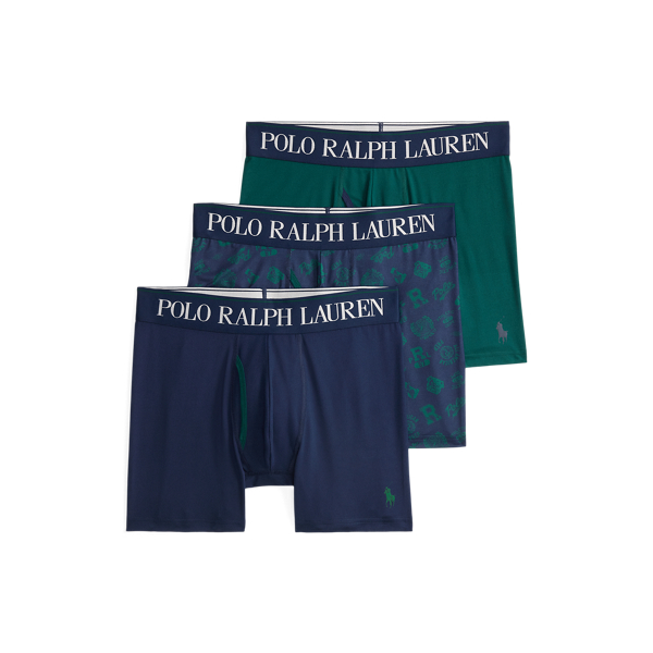 Ralph Lauren 4d-flex Microfiber Boxer Brief 3-pack