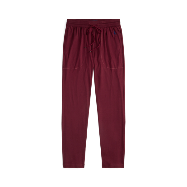Ralph Lauren Mercerized Cotton Pajama Pant In Red