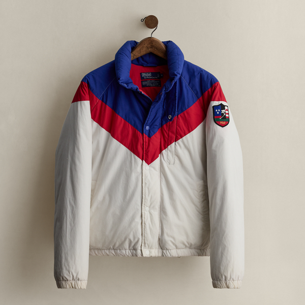 Polo Ralph Lauren 1989 Downhill Skier Down Jacket In Multi