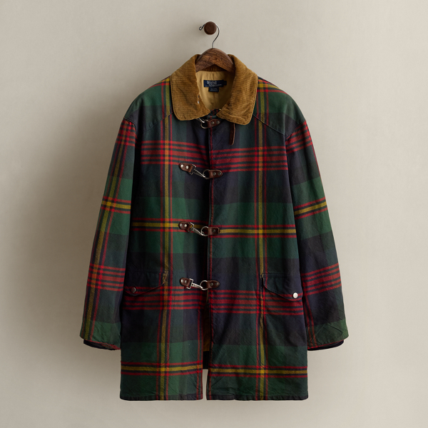 Ralph Lauren 1994 Plaid Cotton Jacket In Multi