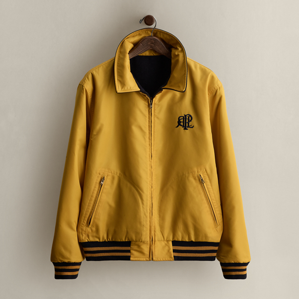 Ralph Lauren 2002 Reversible Jacket In Yellow