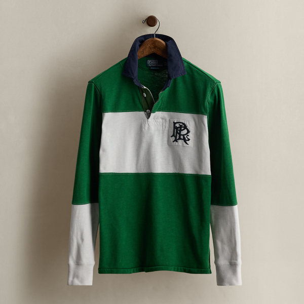 Ralph Lauren 2011 Crest Rugby Shirt In Multi