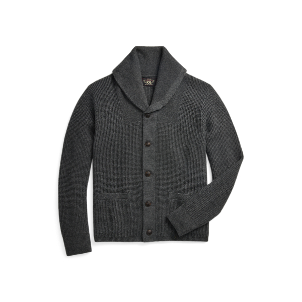 Cardigan en cachemire gaufré - RRL - Modalova