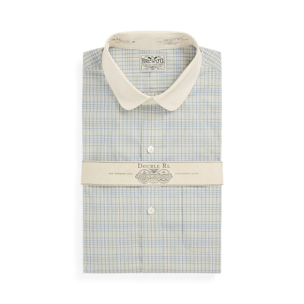 Chemise Slim Fit en dobby à carreaux - RRL - Modalova