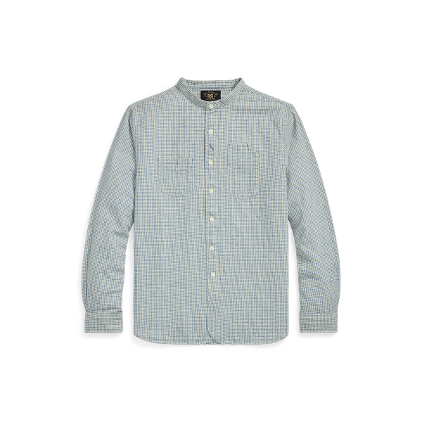 Checked Cotton-Linen Workshirt - RRL - Modalova