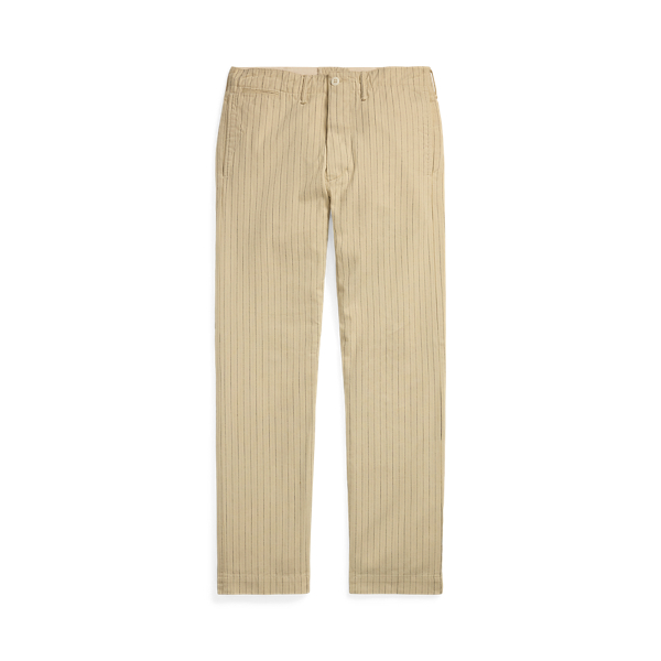 Striped Twill Officer's Trouser - RRL - Modalova