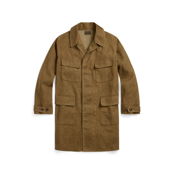 Manteau en lin non-tissé - RRL - Modalova