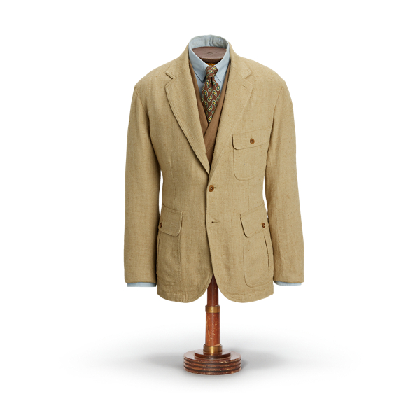 Unconstructed Herringbone Sport Coat - RRL - Modalova