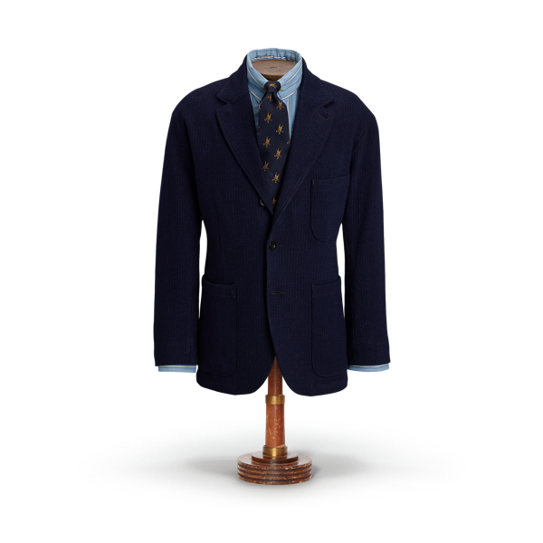 Blazer déstructuré en jacquard - RRL - Modalova