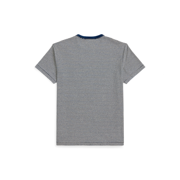 ストライプド ロゴ ジャージー Tシャツ | ラルフ ローレン公式