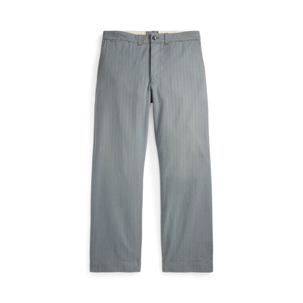 Pantalon de treillis rayé tissé - RRL - Modalova