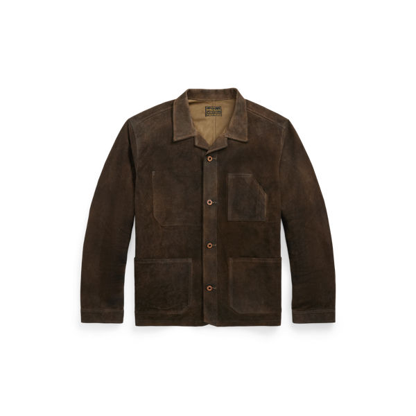 Veste en daim brut - RRL - Modalova