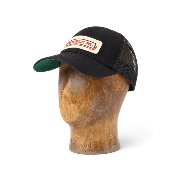 Casquette en denim à patch logo - RRL - Modalova