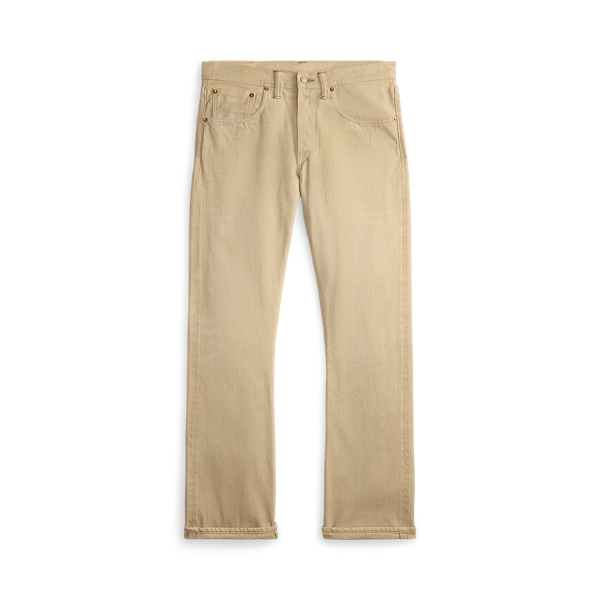 Slim Boot Cream Selvedge Jean