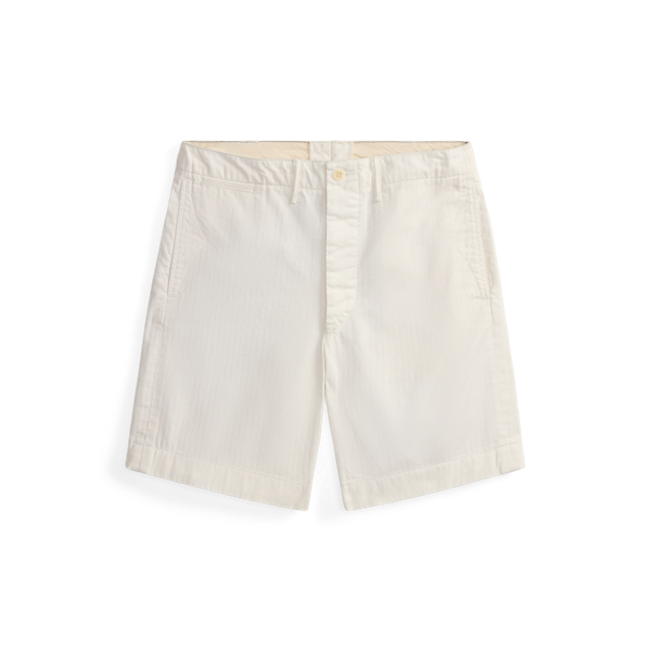 Short in Twill a Spina di Pesce Ralph Lauren