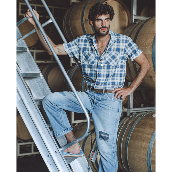 Repaired Earlston Carpenter Jeans