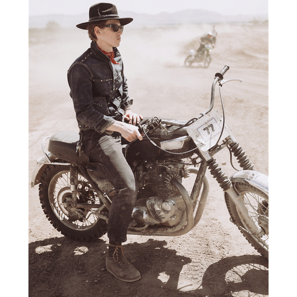 Ridgewood Studded Denim Trucker Jacket