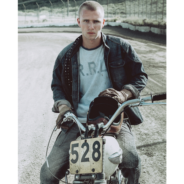 Quilted Denim Shirt Jacket