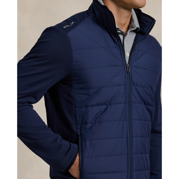 RLX ゴルフジャケット Sサイズ 紫　ハイブリッド モックネック ジャケット RLX ゴルフジャケット Sサイズ 紫ハイブリッド モックネック ジャケット