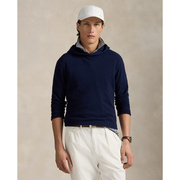Pull à capuche en cachemire lavable - RLX - Modalova