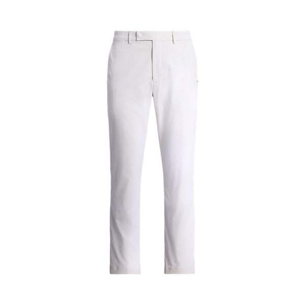 Polo Ralph Lauren Tailored Fit Performance Twill Pant In Ceramic White
