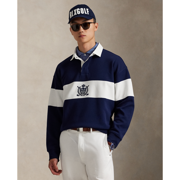 Sweat de rugby Relaxed Fit à blason - RLX - Modalova