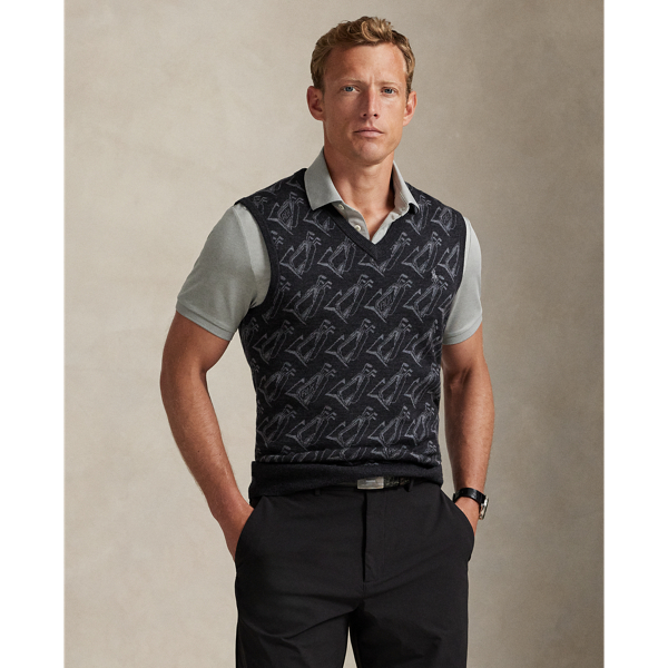 Pull débardeur performance à motif golf - RLX - Modalova