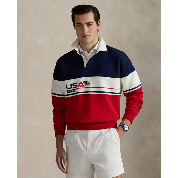 Polo Ralph Lauren Ralph Lauren U.s. Ryder Cup Rugby Sweatshirt In Multi