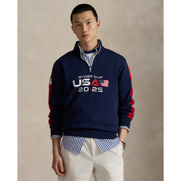 Polo Ralph Lauren Ralph Lauren U.s. Ryder Cup Fleece Sweatshirt In Blue