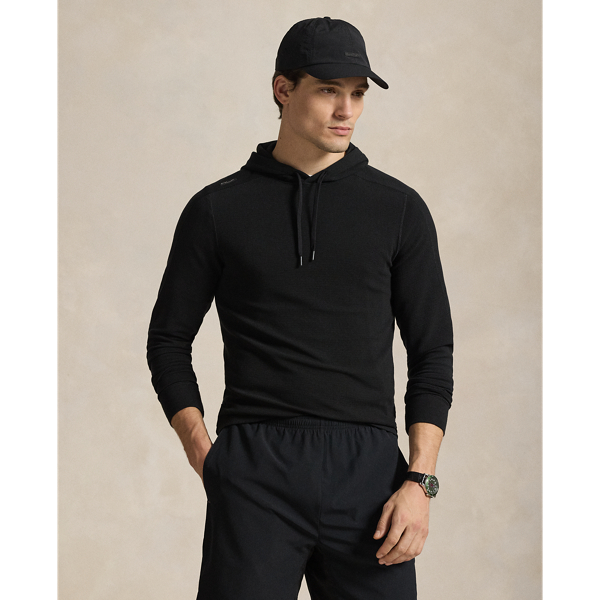 Performance Waffle-Knit Hoodie