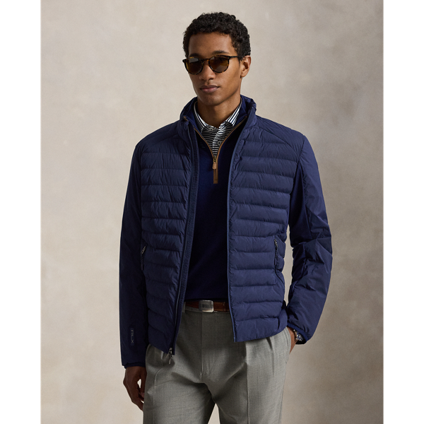 Quilted Mockneck Jacket