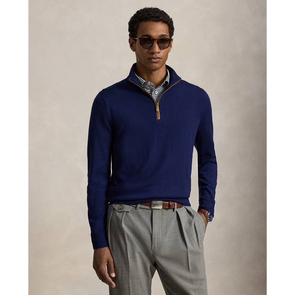 Maglia in Lana con Cerniera Ralph Lauren - Eleganza e Comfor