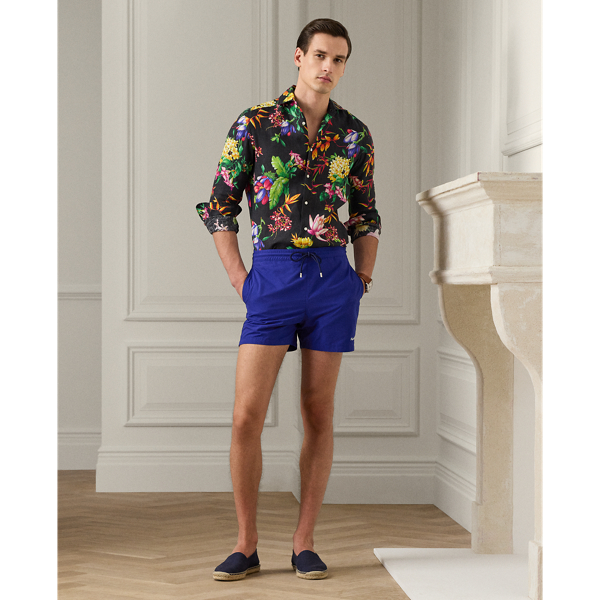 Ralph Lauren 4.25-inch Amalfi Swim Trunk In Royal Blue