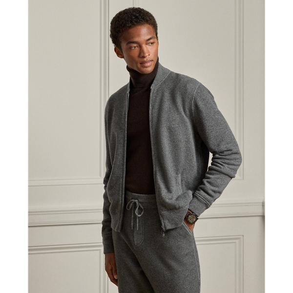 Cashmere Full-Zip Jumper