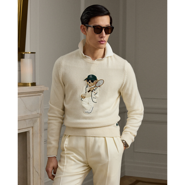 Ralph Lauren Polo Bear Cashmere Sweater