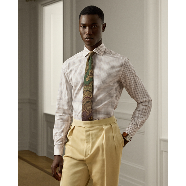 Ralph Lauren Tattersall Twill Shirt In Multi