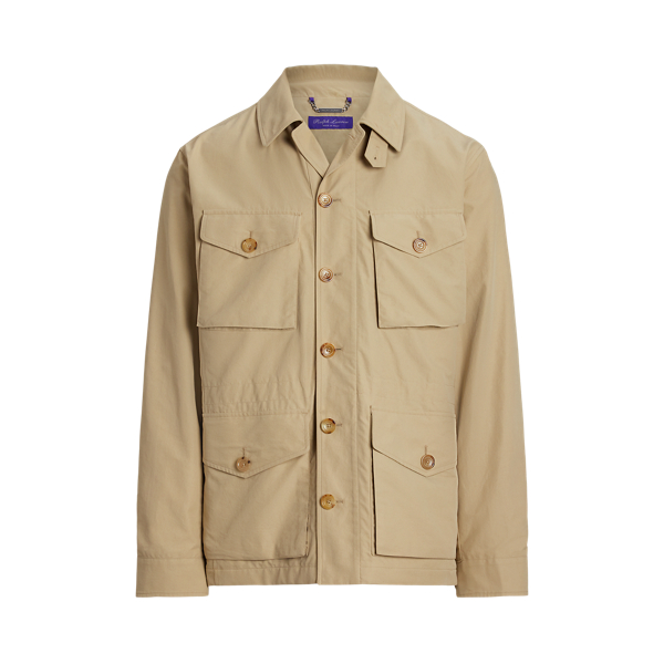 Purple Label elevates the utilitarian nature of this jacket with expert Italian craftsmanship and considered details. The exterior is made from water-resistant twill woven with a cotton blend, while the interior is partially lined with haberdashery-quality wool flannel.