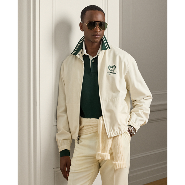 Veste Forsythe en coton et cachemire - Purple Label - Modalova