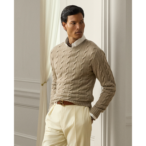 Cable-Knit Cashmere Jumper