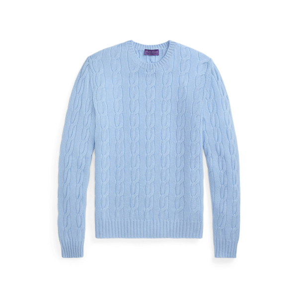 Pull en cachemire torsadé - Purple Label - Modalova